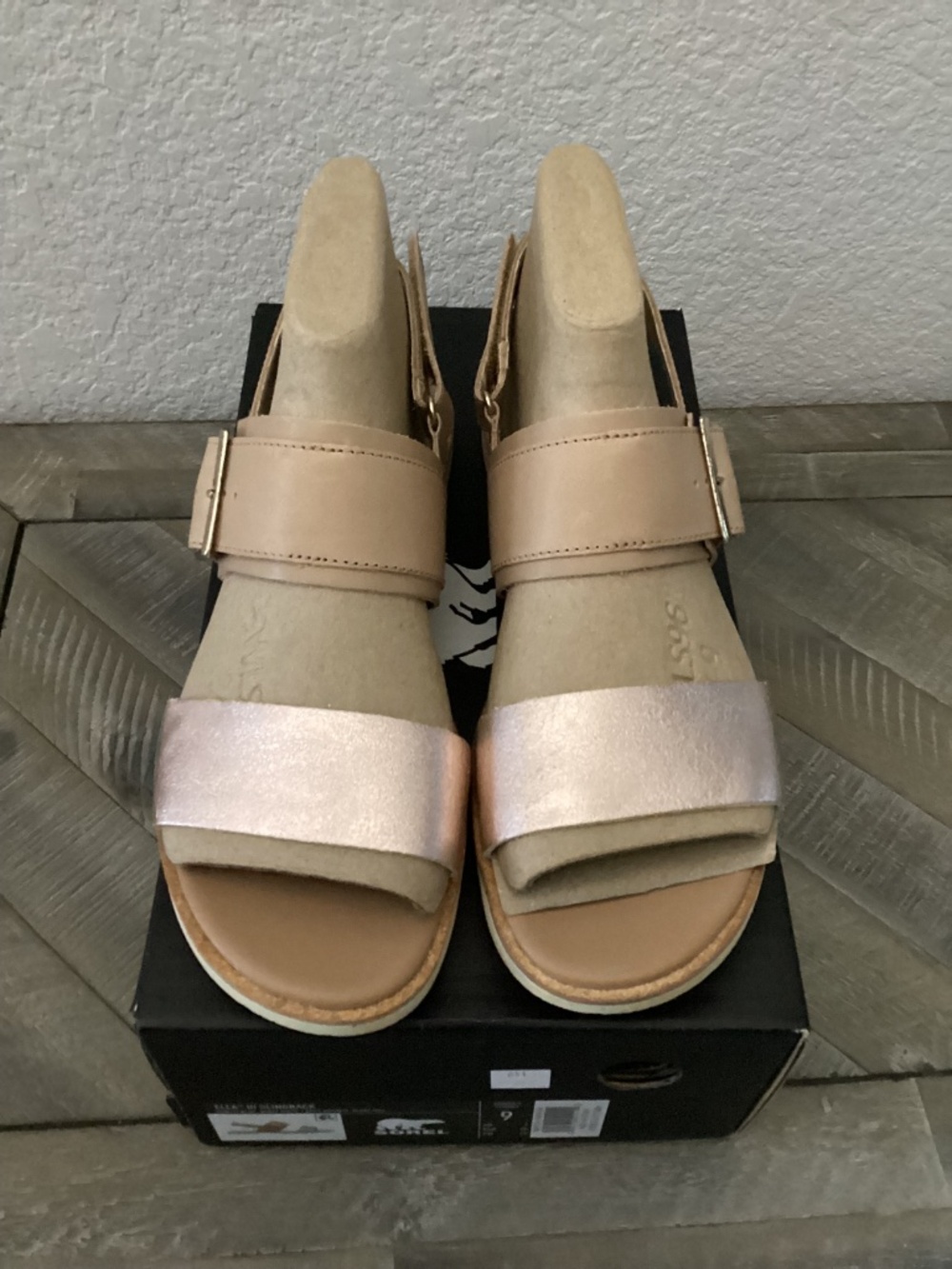 SOREL Ella III Slingback Sandals, size 9 - Picture 8 of 10